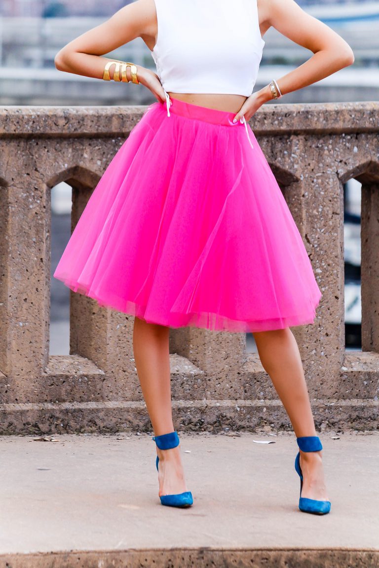 Hot Pink Tulle Skirt Love N Labels 