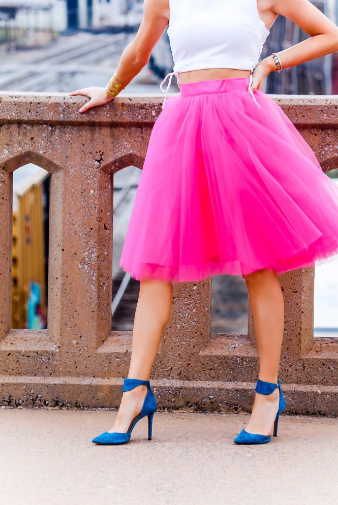 Hot Pink Tulle Skirt Love N Labels 2600